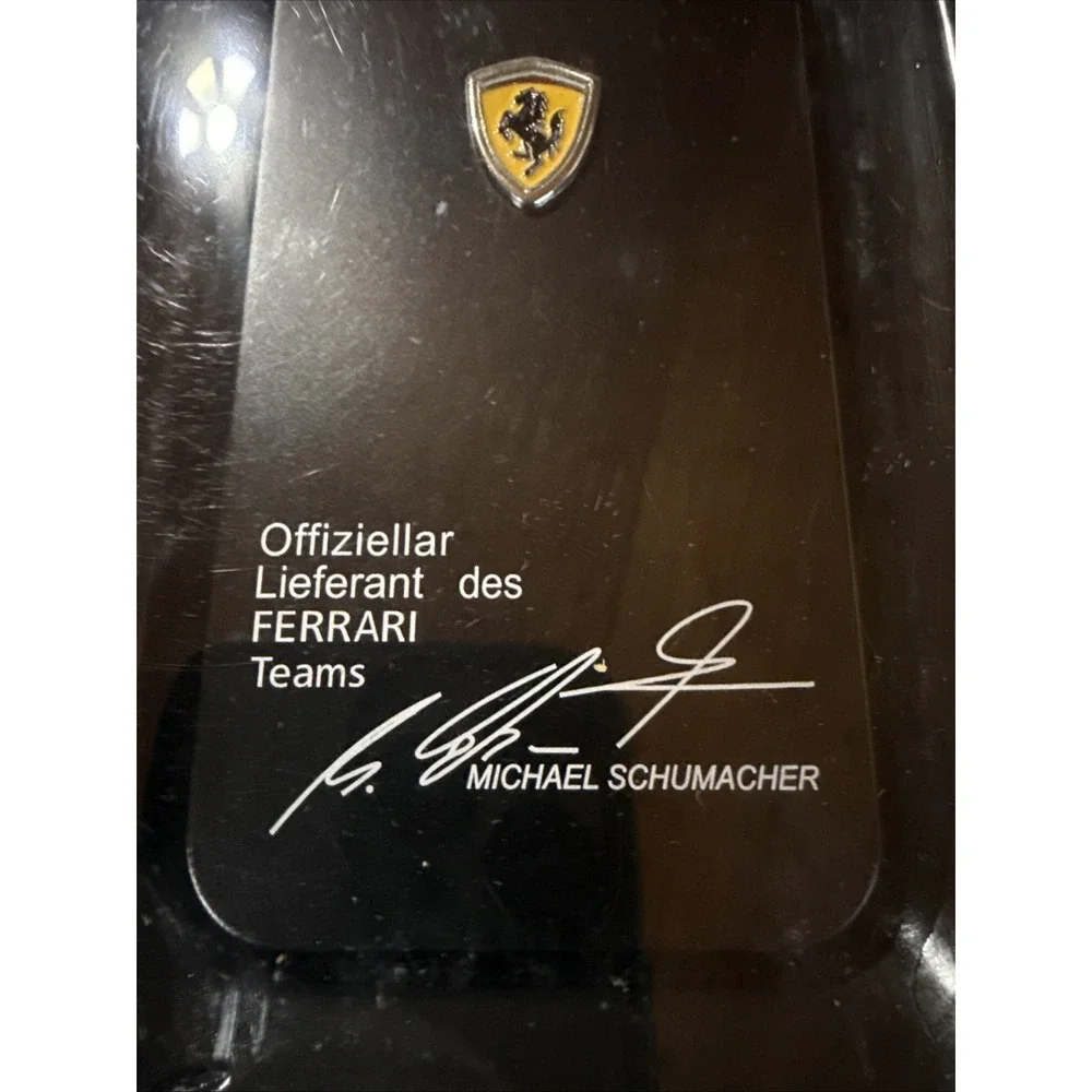 Ferrari Phone Case & Keychain Set Michael Schumacher Official Team Merchandise